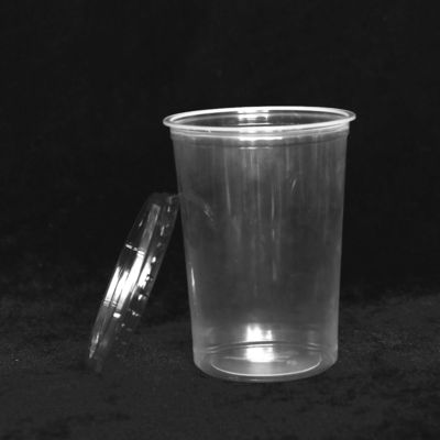 32Oz 1000ml PP Disposable Food Packaging Containers Disposable Cups With Lids