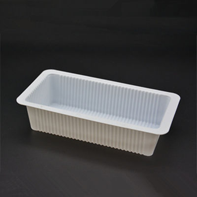 200 X 105 X 48Mm de Beschikbare Deksels van Koekjestray white disposable trays with voor Koekje