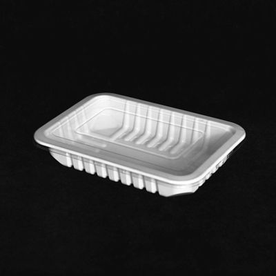 260Mm Disposable Plastic Trays With Lids Food Grade PP Plastic Tray