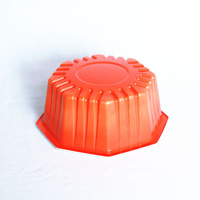 125 X100Mm Take Out Containers Plastic Octagonal Food Packing Container Disposable