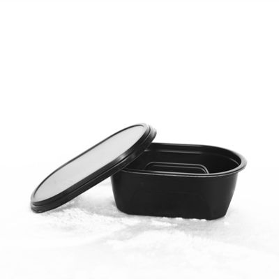 180Mm Disposable Plastic Food Containers With Lids Plastic Take Away Containers