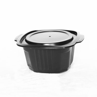 195 X 114 X 100Mm Disposable Plastic Container Self Heating Lunch Box Food Package