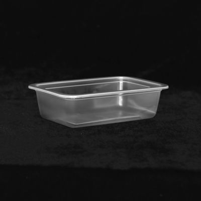 140 X 90 X 35MM Disposable Rectangular Trays PP Frozen Food Packaging Trays
