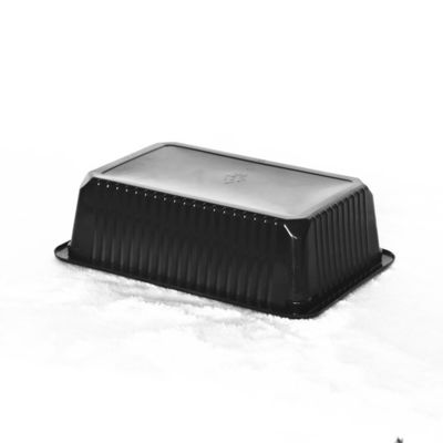 185MM PP Disposable Plastic Food Tray Square Tray Packaging For Food Meat