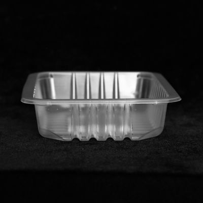 200 X 140 X 40 MM Disposable Plastic Tray PP Clear Plastic Trays For Food Fruit