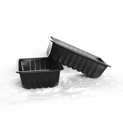 200 X 140 X 60mm het Beschikbare Plastic Bevroren Voedsel van Tray Plastic Disposable Food Tray