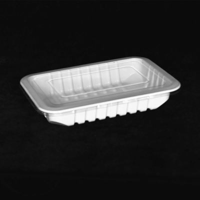 260 X 170 X 35MM Food Blister Packaging Tray Square PP Food Container Disposable