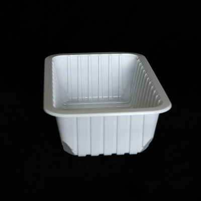 260 X 170 X 80mm Disposable Food Blister Tray Microwaveable Frozen Food Tray Packaging