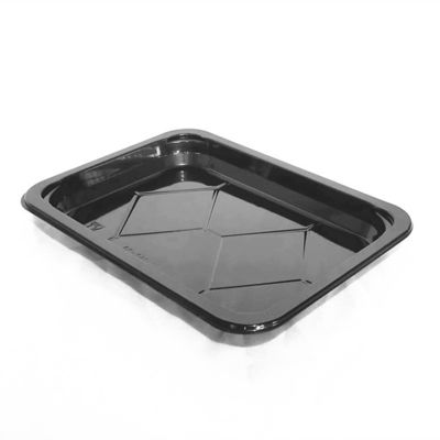 230x160x20 Mm Plastic Display Tray Rectangle Disposable Plastic Tray Fresh Food