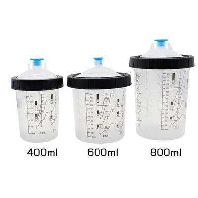 400ml 800ml paint Disposable Paint Gun Cups For Spray Gun