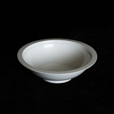 360Ml 12 Oz Disposable Soup Bowls PP 12 Oz Plastic Bowls White Round