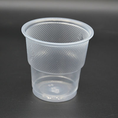 6 Oz 180ml Clear Disposable Drinking Cups Round PP Plastic Beverage Cups