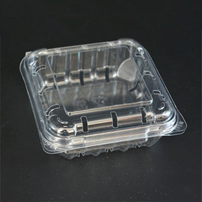 105mm Vegetable Packaging Plastic Box PET Food Packaging Clamshell For Blueberry