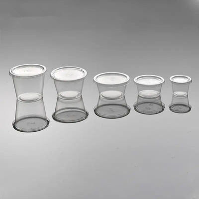 4 Oz PP Disposable Sauce Cup Disposable Plastic Sauce Containers With Lids