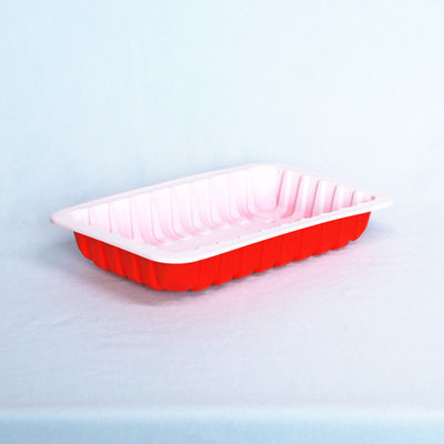 220 X 140 X 35 MM Disposable Food Packaging Tray PP Disposable Party Food Trays