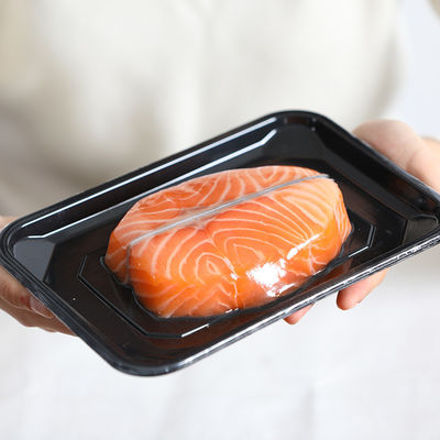 290 X 190 X 20 Mm PP Plastic Vacuum Skin Pack Tray For Beef Steaks