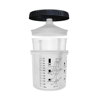125 Mic Or 190 Mic Paint Mixing Cups For Professional Painting Projects
