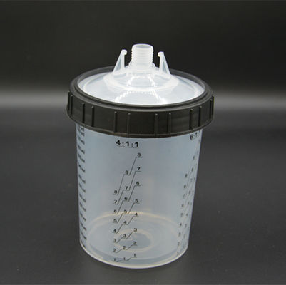 50 Sets Packaging Paint Mixing Cup 400 / 600 / 800ml With 125 / 190 Micron Filter